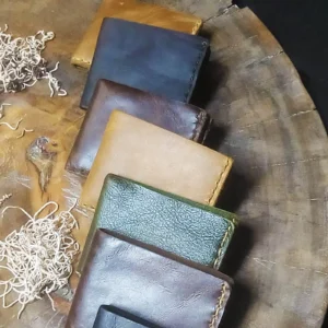 leather wallet variation